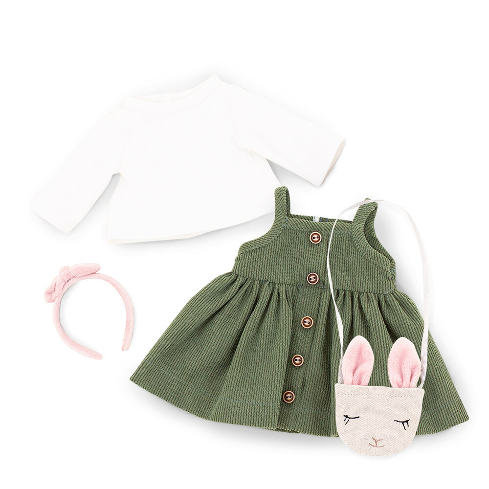 Ensemble de vêtements pour peluche : Voyage à Paris (38 cm)