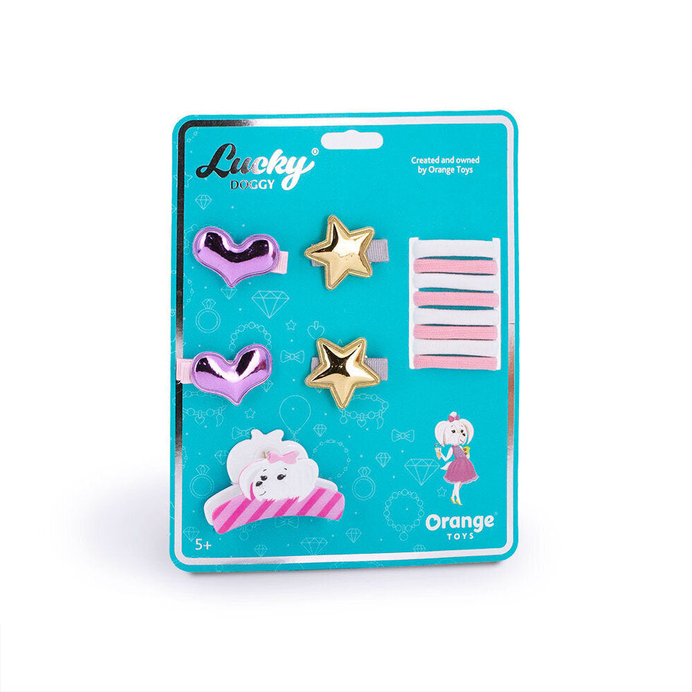 Lucky Doggy - Hair Accessories Set