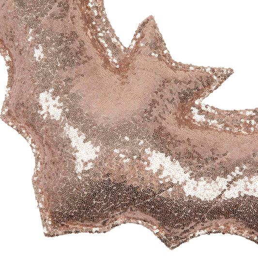Coussin d'Halloween en forme de chauve-souris « vieil or »