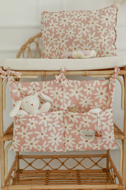 Organisateur de berceau Blush Daisy