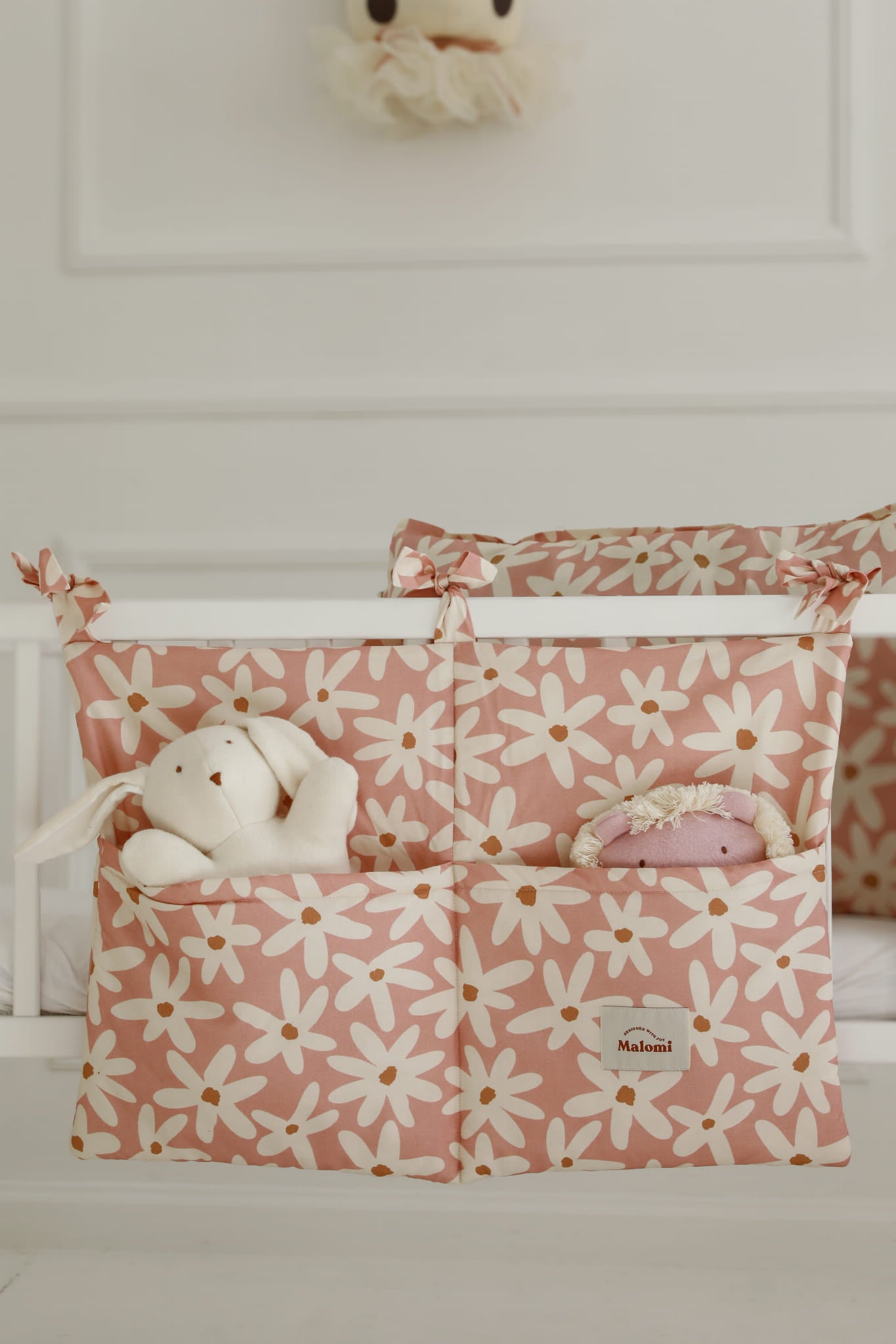 Organisateur de berceau Blush Daisy