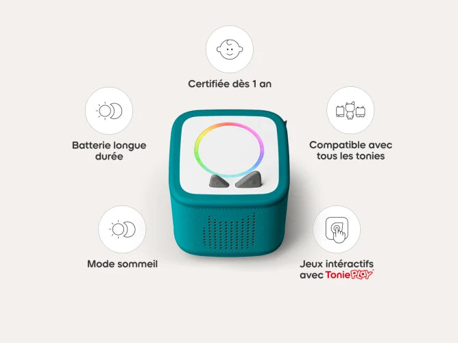 Mon Premier Coffret Toniebox 2 - Vert Océan