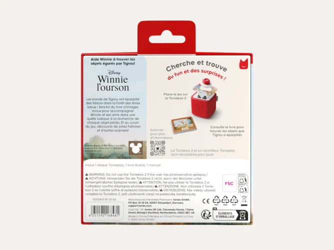 Disney Winnie L'Ourson : Le Méli-Mélo De Tigrou Tonieplay