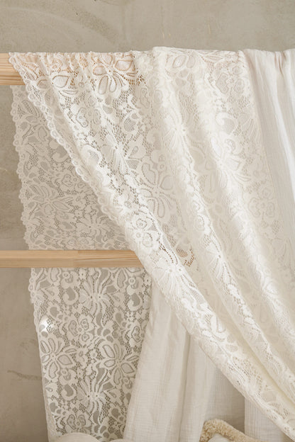 Ciel de lit « Boho » pour lits de 140/160 cm x 70/80/90 cm de long. 3 m