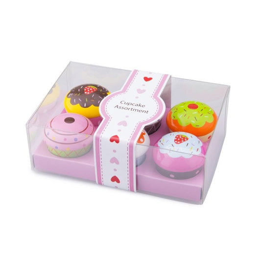 Assortiment de petits gâteaux dans une boîte cadeau - 6 pièces
