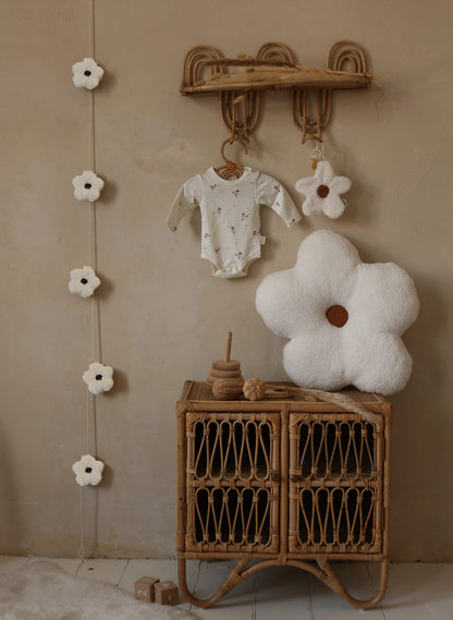 GUIRLANDE DE MARGUERITES ÉCRU