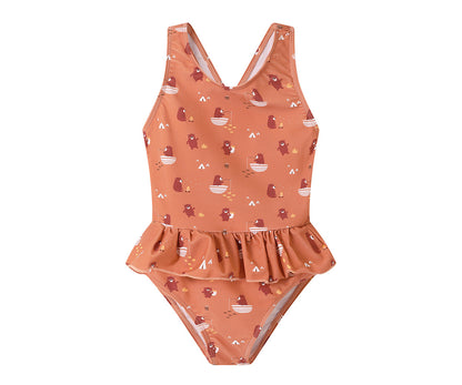 Maillot de Bain Dos Croisé à Volants Camping Monnëka Précommande