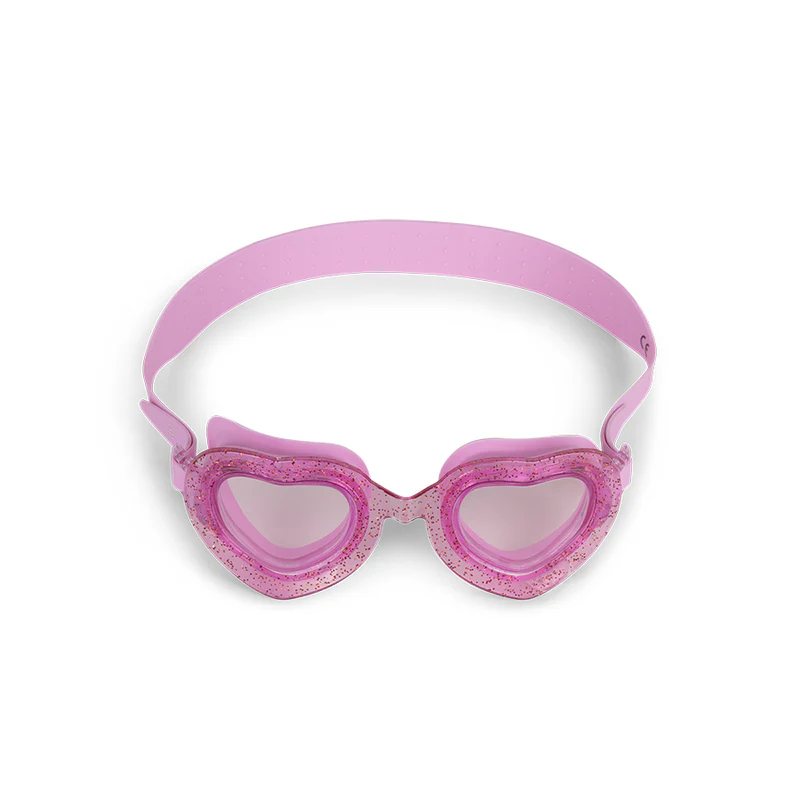 lunettes de natation - rose - strawberry fields
