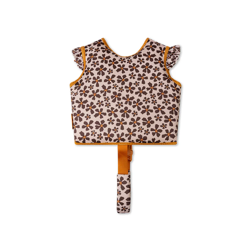 gilet de bain - orange - wild Flower précommande