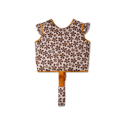 gilet de bain - orange - wild Flower précommande