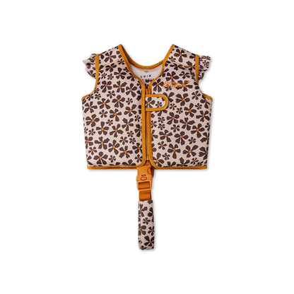 gilet de bain - orange - wild Flower précommande