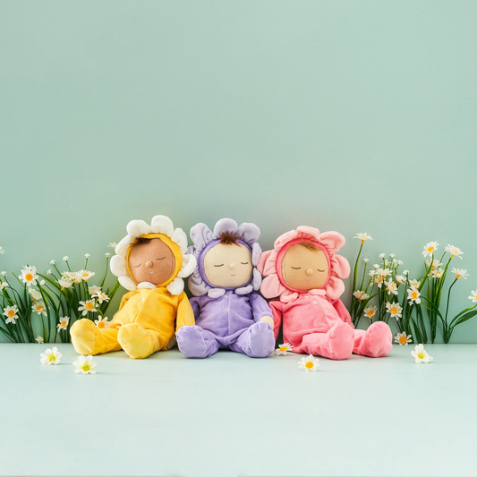 Pétale Dozy Dinkums - Twinkle Fuchsia Fuchsia Jaune