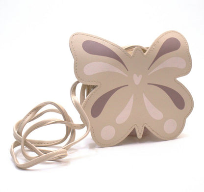 Sac bandoulière enfant - Meilin le papillon Beige