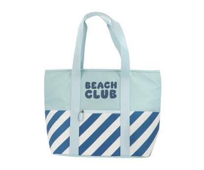 Cabas Isotherme Stripes Blues & Beyond Monnëka precommande