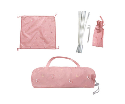 Tente avec Protection contre les Moustiques Whale Pink Monnëka