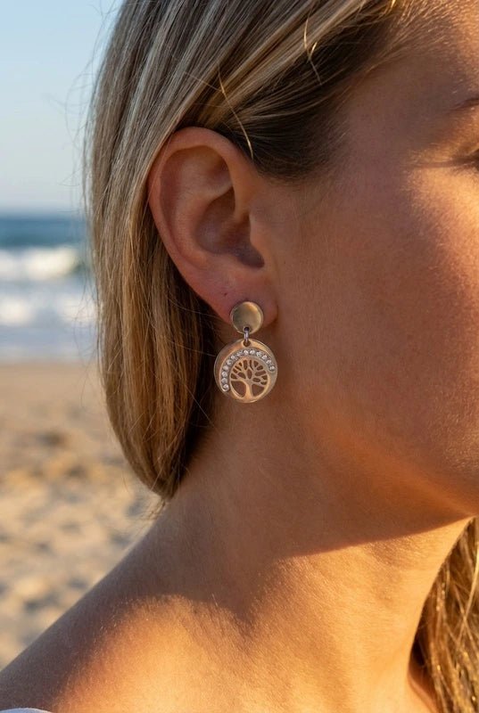 Boucles d’oreilles en acier inoxydable