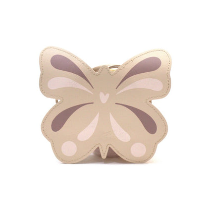 Sac bandoulière enfant - Meilin le papillon Beige