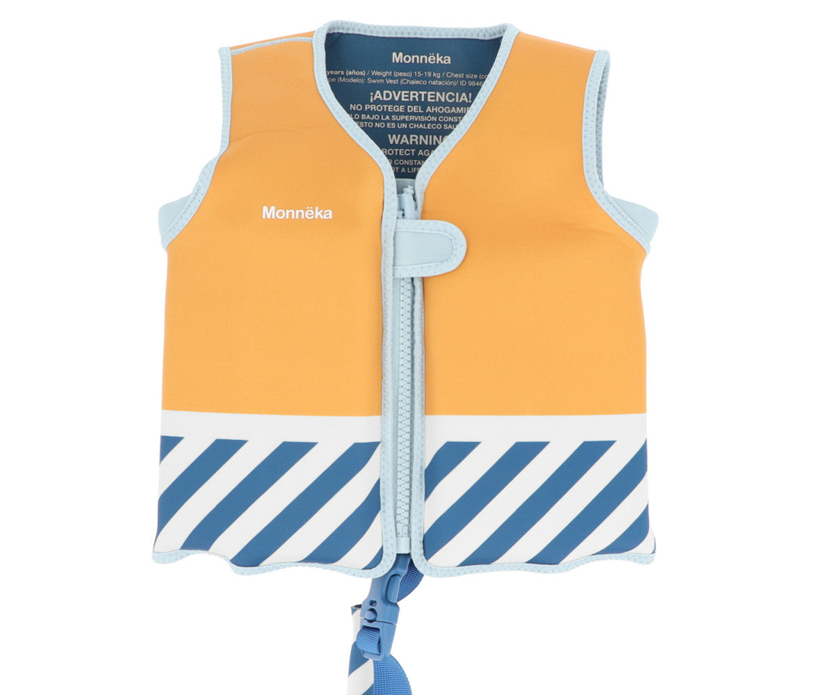 Gilet de Flottation et Apprentissage Stripes Blues & Beyond Monnëka précommande