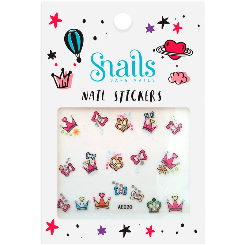 Escargots - Autocollants pour ongles
