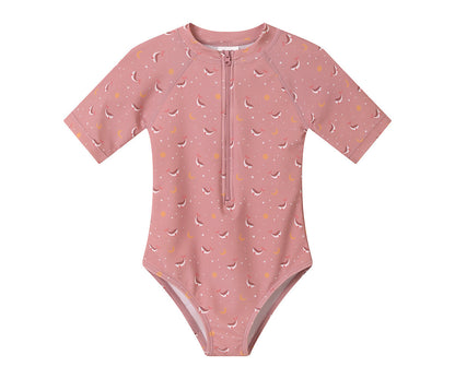 Maillot de Bain Zippé Whale Pink Monnëka précommande