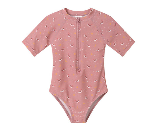 Maillot de Bain Zippé Whale Pink Monnëka précommande