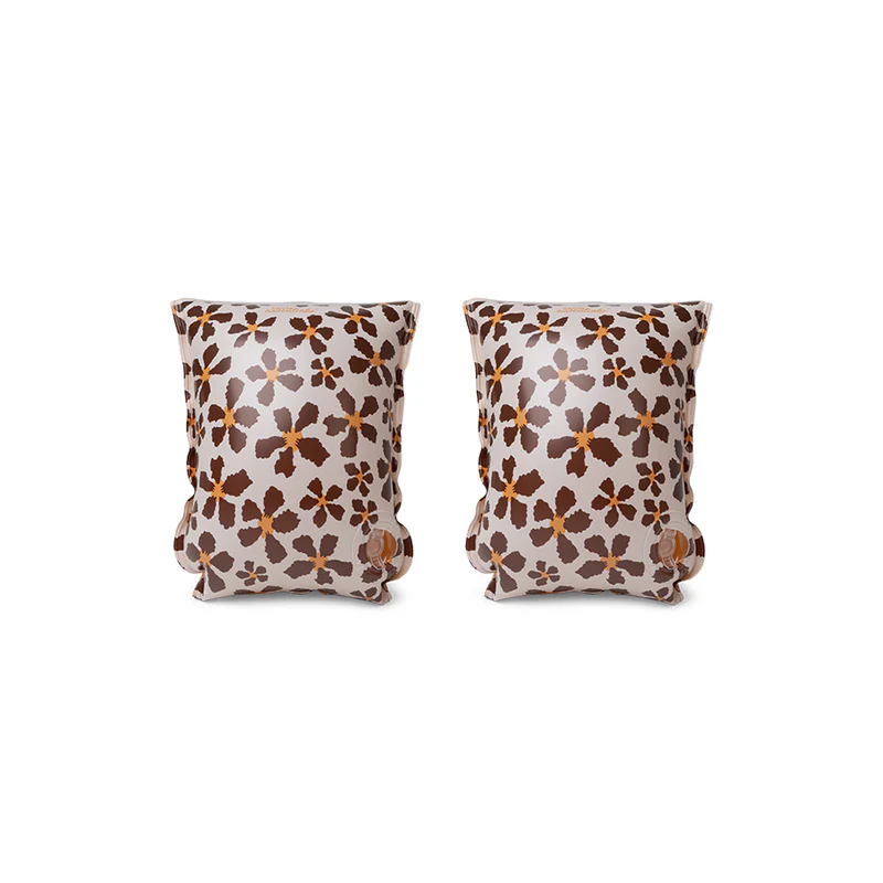 brassards - orange - wild flower - 2/6 ans