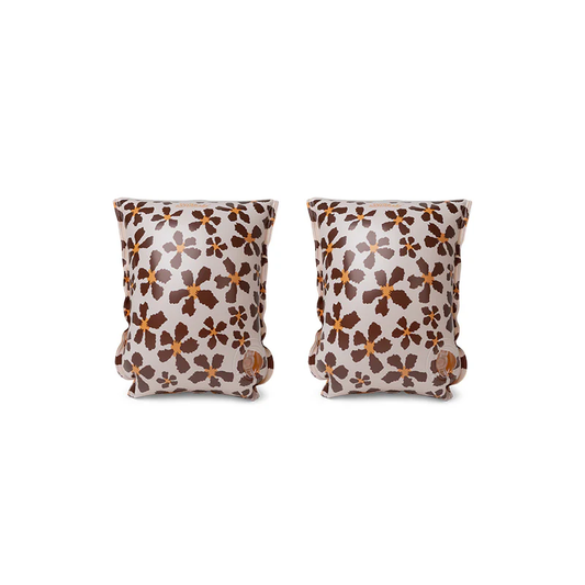 brassards - orange - wild flower - 2/6 ans