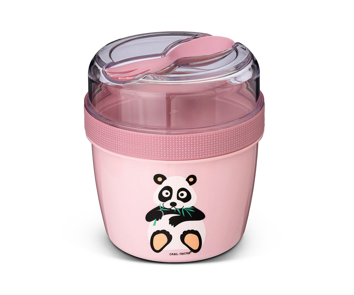 Boîte à lunch Snack n'Ice Cup L Panda Lime