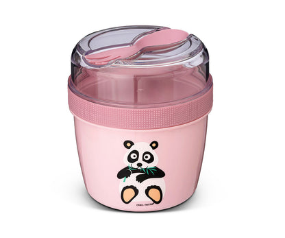 Boîte à lunch Snack n'Ice Cup L Panda Lime