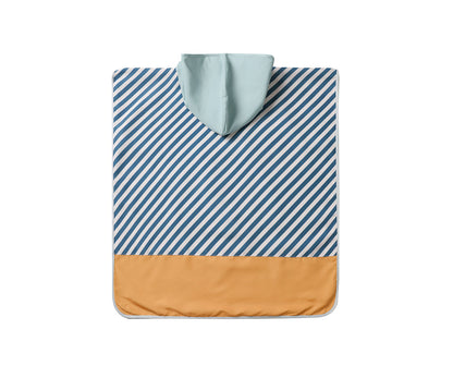 Poncho de Plage Stripes Blues & Beyond Monnëka precommande
