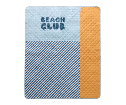 Couverture Pique-Nique Stripes Blues & Beyond Monnëka Précommande