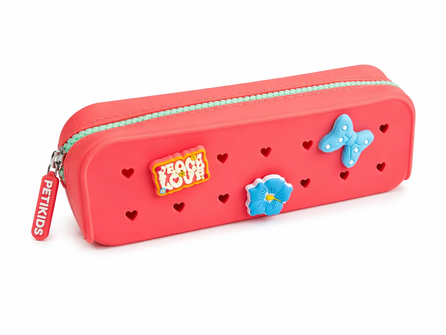Personalized Perforated Silicone Pencil Case