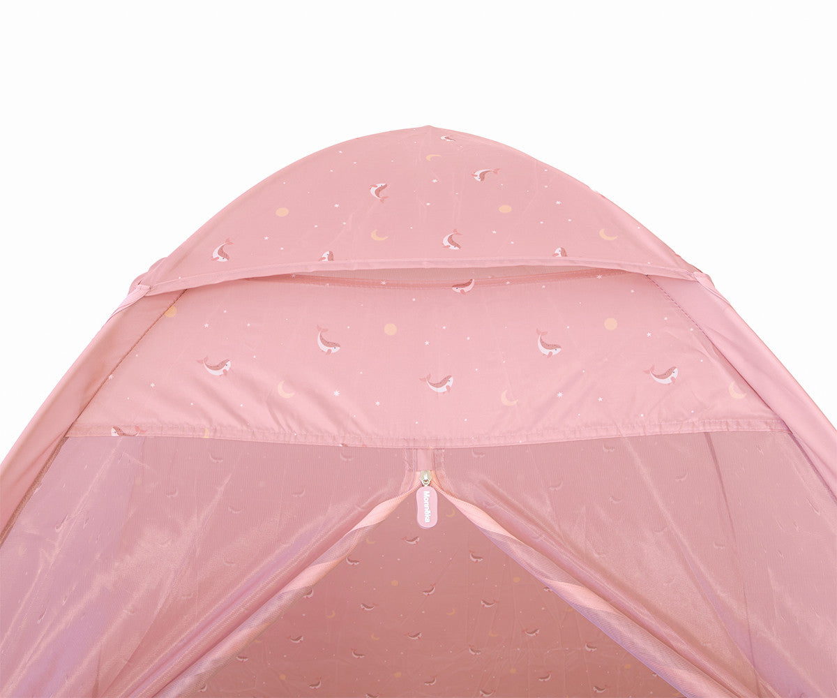 Tente avec Protection contre les Moustiques Whale Pink Monnëka