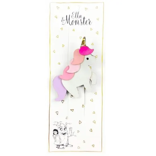 GRANDE LICORNE HEUREUX ROSE
