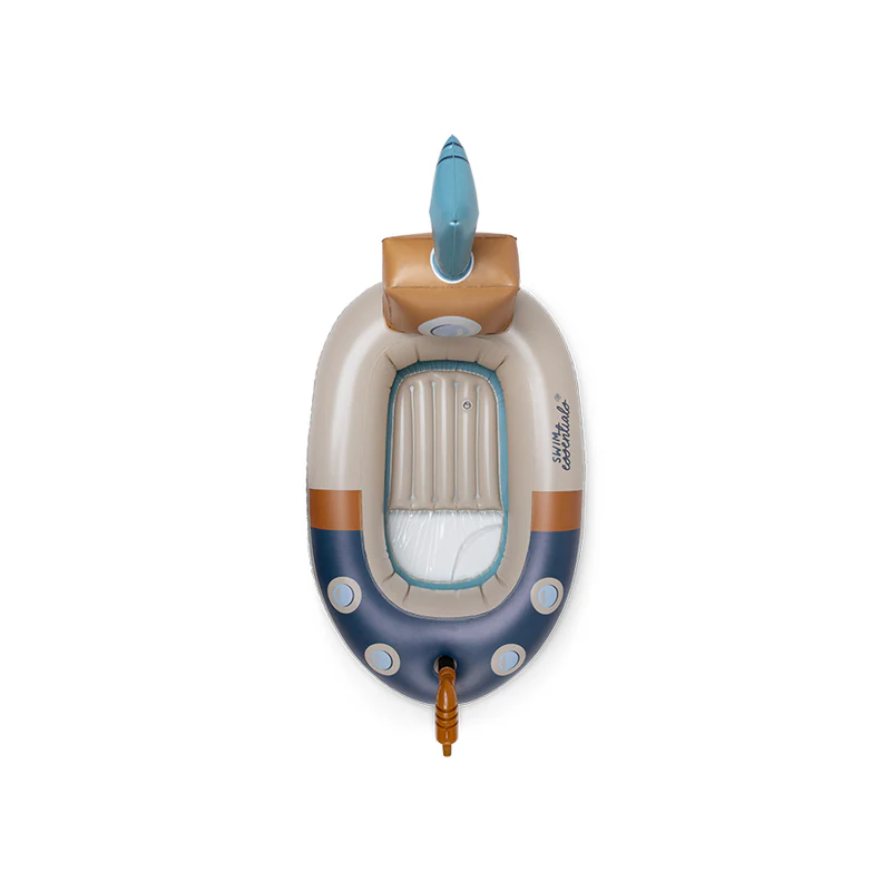 bateau gonflable - jaune - submarine