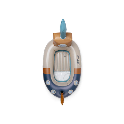 bateau gonflable - jaune - submarine