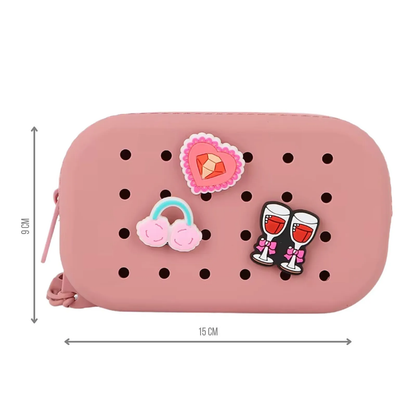 Pochettes en silicone Perforée à personnaliser