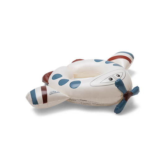 bouée de natation - avion - multicolore - peter plane - ø 55 cm