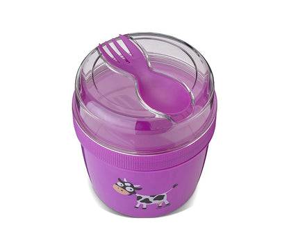 Boîte à Lunch Snack N'Ice Cup L Purple