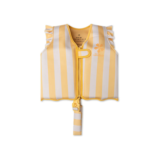 Gilet de bain - Jaune - Flower 2/3 ans