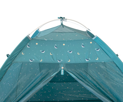 Tente avec Protection contre les Moustiques Whale Teal Monnëka Précommande
