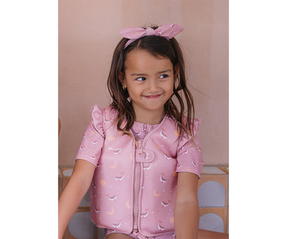 Bandeau Cheveux Stripes Bloom & Blush Monnëka Précommande