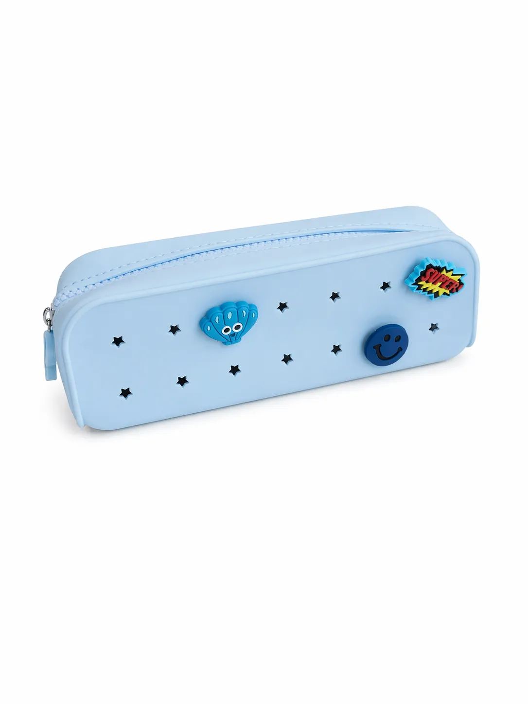 Personalized Perforated Silicone Pencil Case