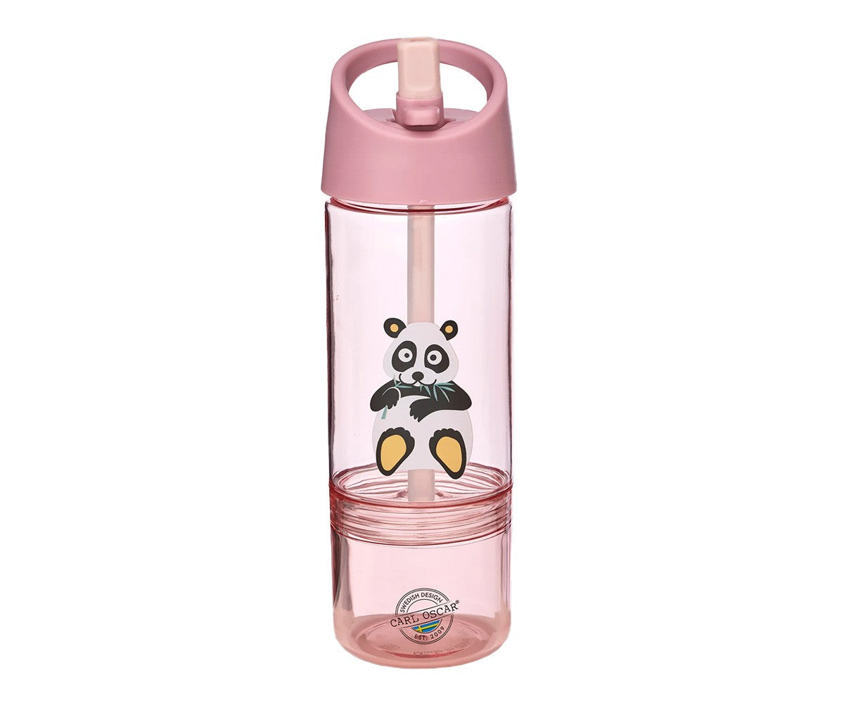 Gourde Tritan 2 en 1 Panda Pink