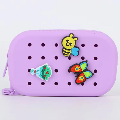 Pochettes en silicone Perforée à personnaliser