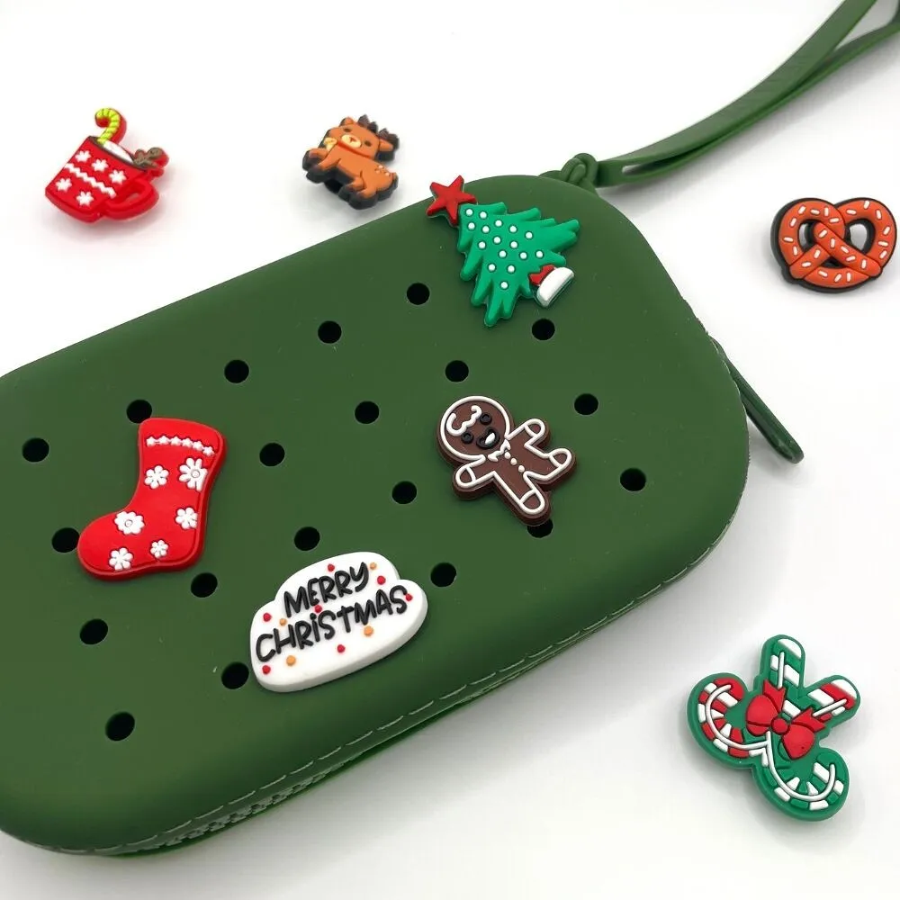 Pochettes en silicone Perforée à personnaliser