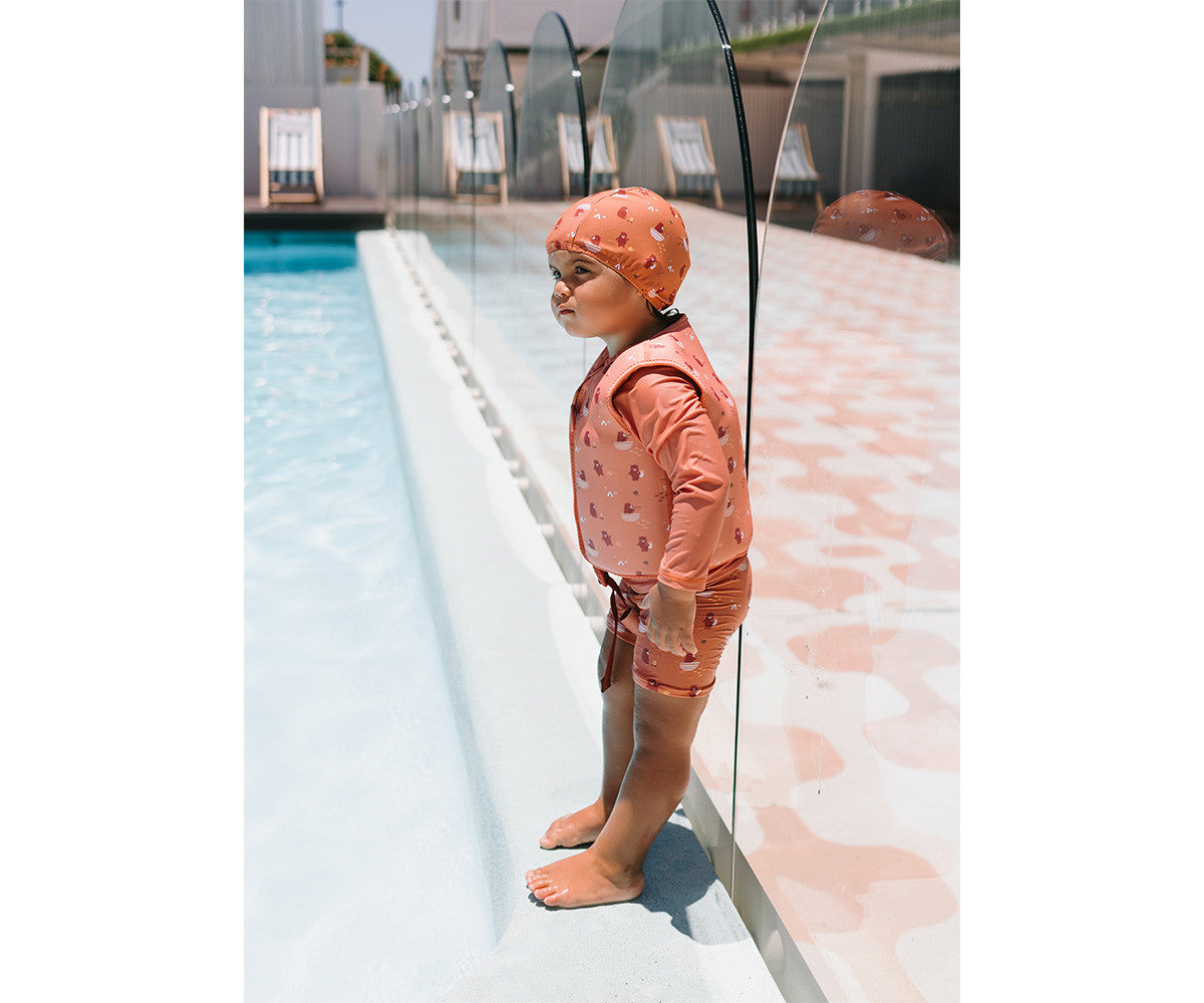 Bonnet de Bain Enfant Camping Monnëka précommande