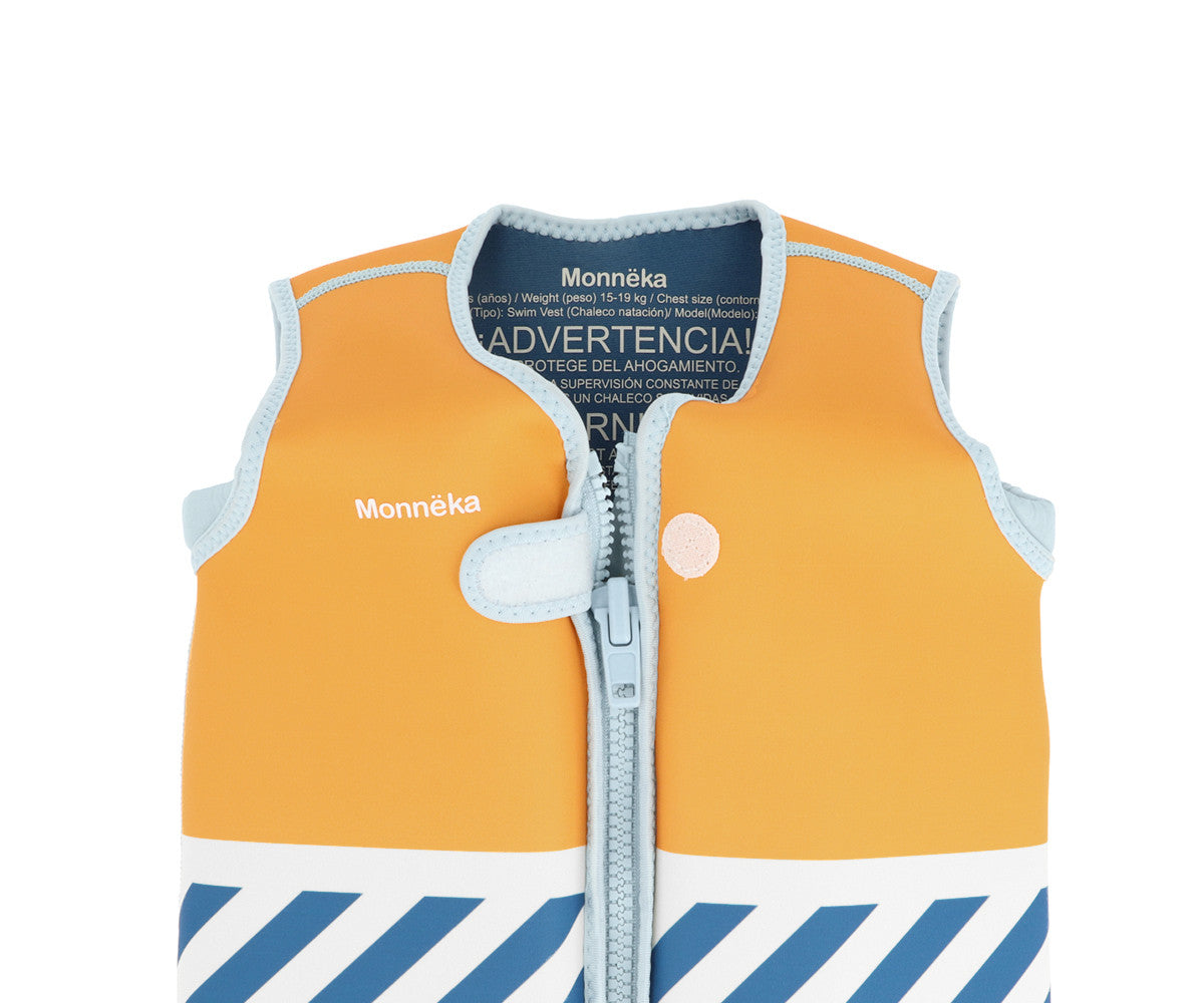 Gilet de Flottation et Apprentissage Stripes Blues & Beyond Monnëka précommande