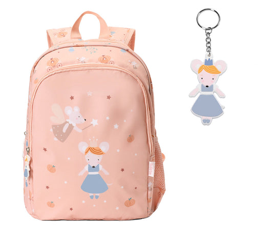 Sac à Dos Primaire Mouse Fairies + Porte-clés