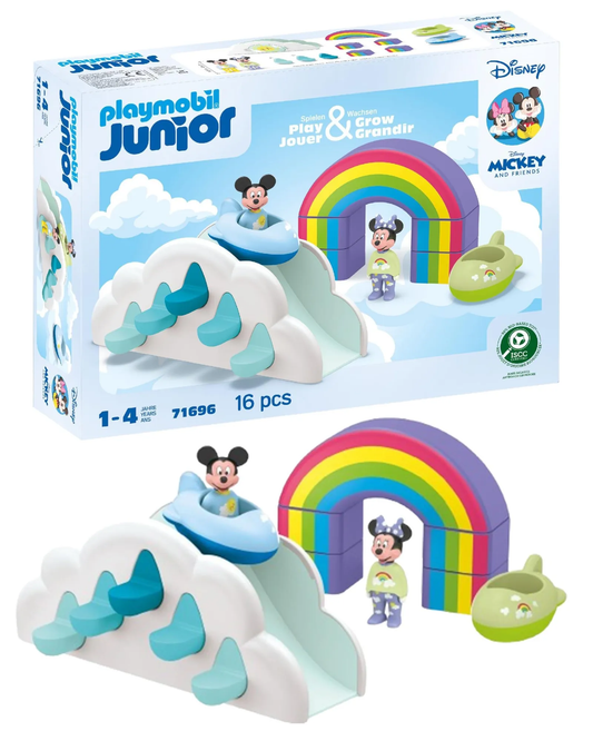 Playmobil 71696 Junior & Disney : Maison des Nuages de Mickey et Minnie